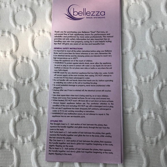 Bellezza Hair Straightener - Picture 3 of 9